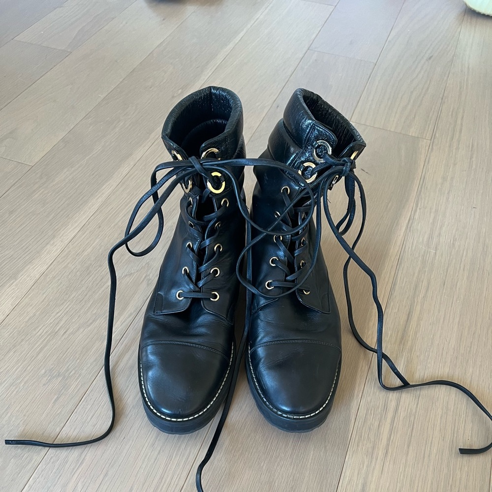 Stuart Weitzman Combat Boot - image 1